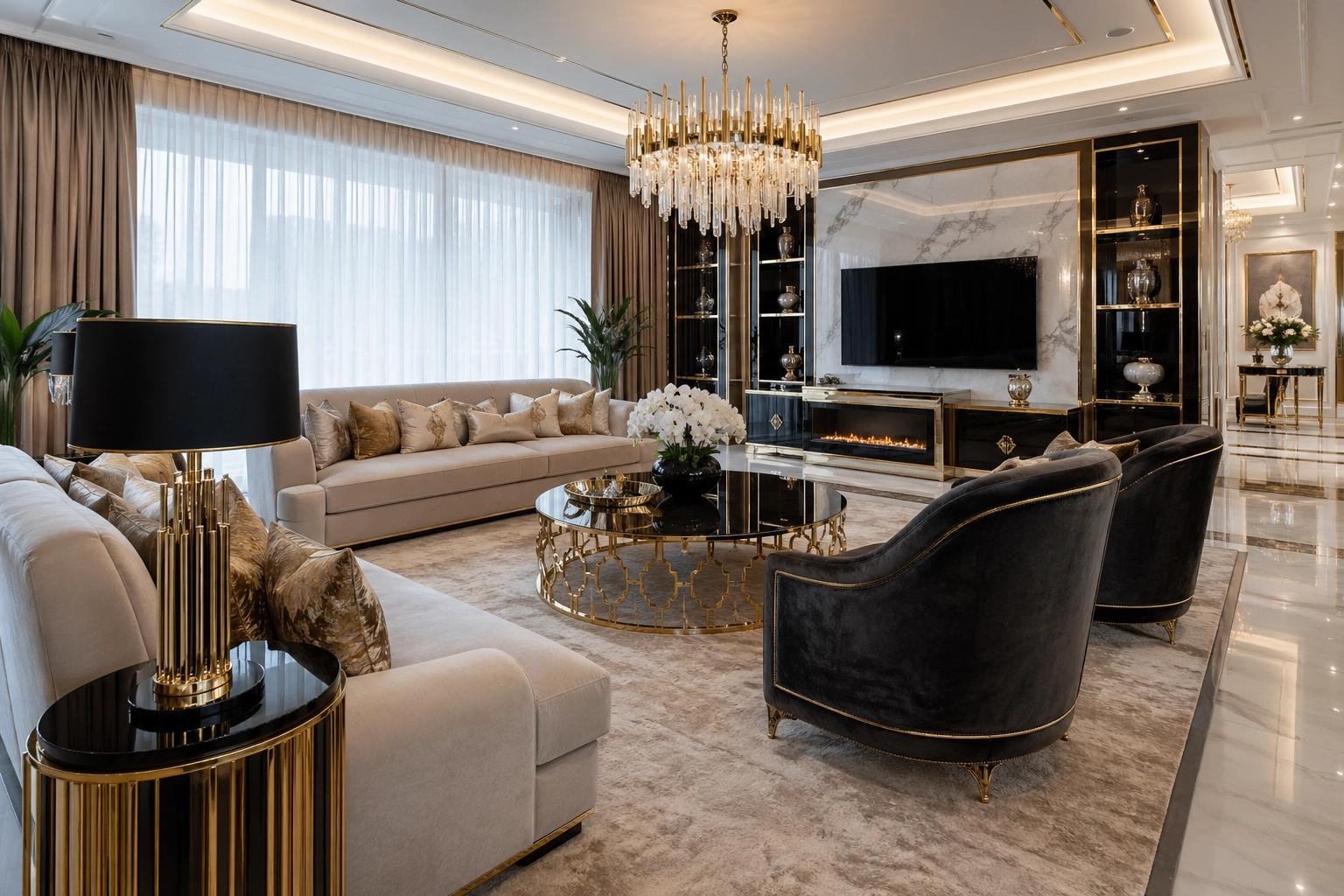 Elegant Maison Luxe living room